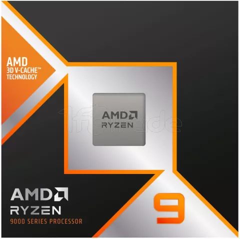 Photo de Processeur AMD Ryzen 9 9900X3D (5,2 Ghz) AM5 Version OEM (Tray)