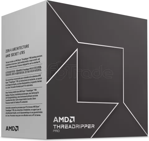 Photo de Processeur AMD Ryzen ThreadRipper Pro 7995WX Socket SP6 (5,1 Ghz)