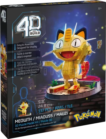 Photo de Puzzle 4D Build Pokemon - Miaouss (200 pièces)