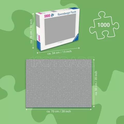 Photo de Puzzle Ravensburger - Beautés fleuries (1000 pièces)