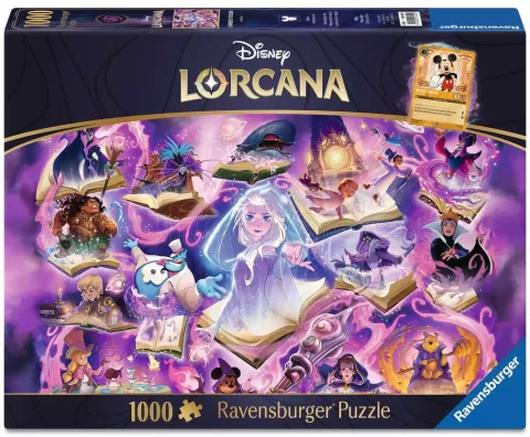 Photo de Puzzle Ravensburger - Disney Lorcana Améthyste (1000 pièces)