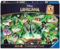 Photo de Puzzle Ravensburger - Disney Lorcana Emeraude (1000 pièces)
