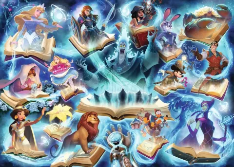Photo de Puzzle Ravensburger - Disney Lorcana Saphir (1000 pièces)
