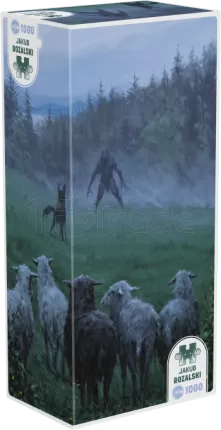 Photo de Puzzle Signature - Jakub Rozalski : Moutons (1000 pièces)
