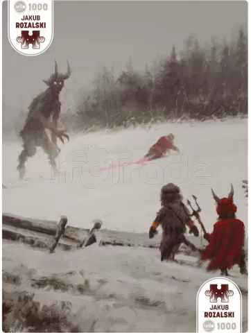 Photo de Puzzle Signature - Jakub Rozalski : Noel (1000 pièces)