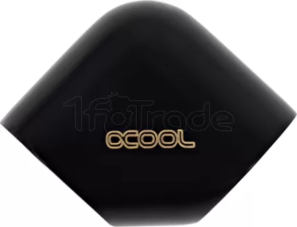 Photo de Raccord coudé pour G1/4 Alphacool Eiszapfen (Noir)