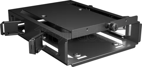 Rack disque dur HDD Cage 2 pour boitiers Be Quiet (Noir) pour