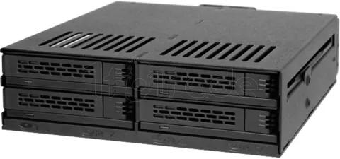 Photo de Rack Icy Dock MB324SP-B simple baie 5 1/4" pour 4x emplacements 2,5" avec ventilateur