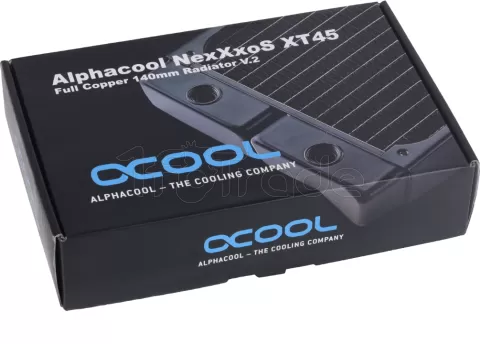 Photo de Radiateur pour Watercooling Alphacool NexXxoS XT45 v2 140mm (Noir)