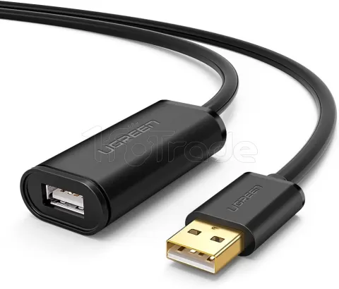 Rallonge USB Type A 2.0 uGreen - 10m M/F (Noir) pour professionnel,  1fotrade Grossiste informatique
