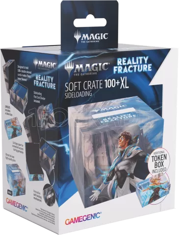 Photo de Rangement Gamegenic pour Cartes - Fra Soft crate 100+ Xl : Team Beleren