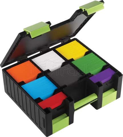 Photo de Rangement pour Cartes - Game Castle (Noir, Vert)