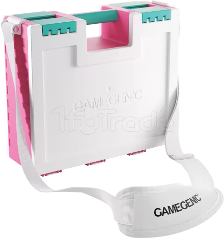 Photo de Rangement pour Cartes - Game Castle (Rose, Blanc, Turquoise)
