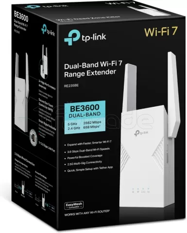 Photo de Répéteur WiFi Mesh TP-Link RE235BE (BE3600)