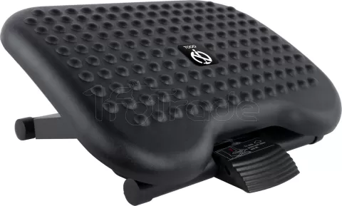 Photo de Repose-pieds réglable en hauteur et en inclinaison Tooq TQFR0603-B (Noir)