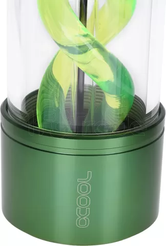 Photo de Réservoir Alphacool Eisbecher Helix 250 (Transparent/Vert)