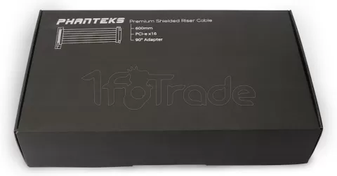 Photo de Riser PCIe 3.0 16X Phanteks Premium 60cm (Noir)