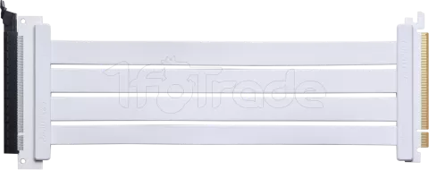 Photo de Riser PCIe 4.0 16X Phanteks Flatline 180° 30cm (Blanc)