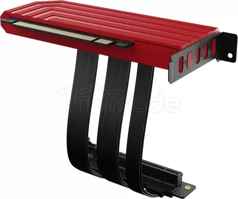 Photo de Riser PCIe 4.0 Hyte Luxury (Rouge)