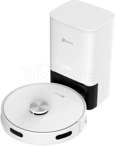 Photo de Robot aspirateur Ezviz RE4 Plus avec base (Blanc)