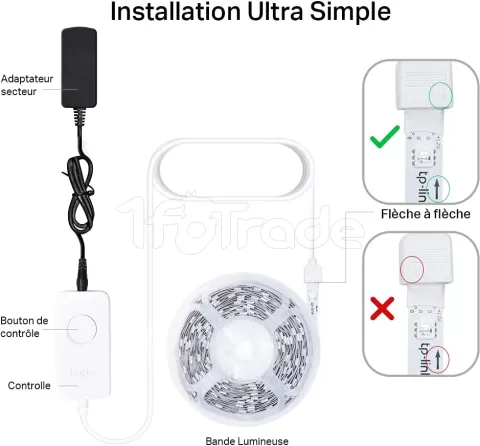 Photo de Ruban LED connectée Wi-Fi TP-Link Tapo L900 5m RGB