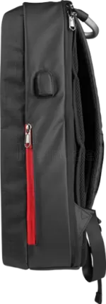Photo de Sac à Dos Ordinateur Portable Mars Gaming MB2 17,3"max (Noir/Rouge)