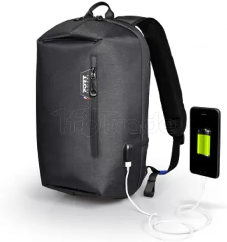 Photo de Sac à Dos Ordinateur Portable Port Designs Connecté San Francisco 15,6" max (Noir)