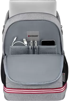 Photo de Sac à dos Ordinateur Portable Wenger Quadma 16"max (Gris)