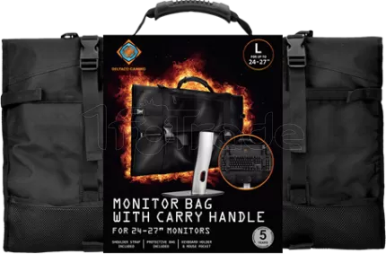 Photo de Sacoche de transport Deltaco pour écrans plats de 24" à 27"