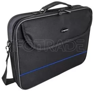 Photo de Sacoche Ordinateur Portable Esperanza Classic 15.6" max (Noir/Bleu)