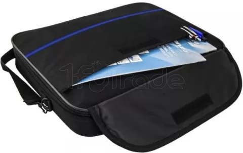 Photo de Sacoche Ordinateur Portable Esperanza Classic 15.6" max (Noir/Bleu)