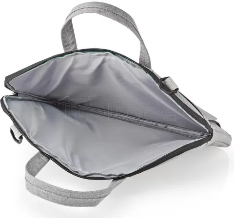 Photo de Sacoche Ordinateur Portable Nedis Notebook Bag 15 16"max (Gris)