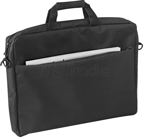 Photo de Sacoche Ordinateur Portable T'nB Marseille 15,6"max (Noir)