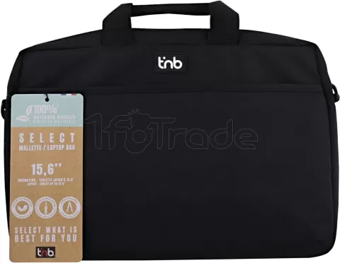 Photo de Sacoche Ordinateur Portable T'nB Select 15,6"max (Noir)