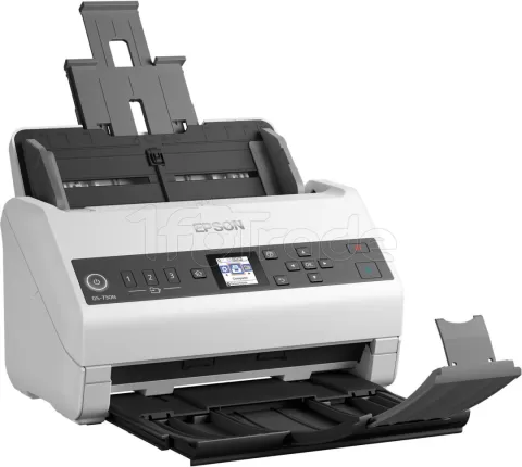 Photo de Scanner Epson WorkForce DS-730N recto-verso (Blanc)