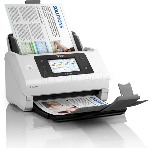 Photo de Scanner Epson WorkForce DS-800WN (Blanc)