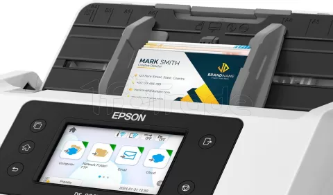 Photo de Scanner Epson WorkForce DS-800WN (Blanc)