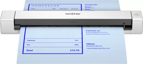 Photo de Scanner portable Brother DS-640E (Blanc)