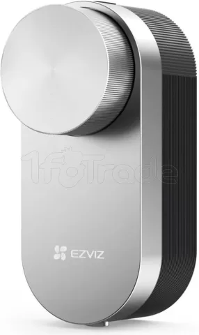 Photo de Serrure connectée Ezviz DL01 Pro avec Hub et Clavier (Argent)