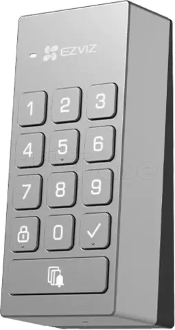 Photo de Serrure connectée Ezviz DL01 Pro avec Hub et Clavier (Argent)