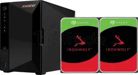 Photo de Serveur NAS Asustor Drivestor 2 Pro Gen2 AS-3302T - 16To (2x8To) Seagate Ironwolf