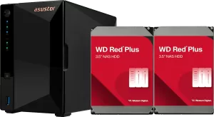 Photo de Asustor AS-3302T 2x8To WD Red Plus
