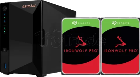 Photo de Serveur NAS Asustor Drivestor 2 Pro Gen2 AS-3302T - 8To (2x4To) Seagate Ironwolf Pro