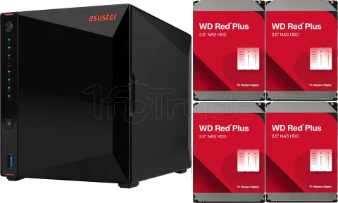 Photo de Serveur NAS Asustor Nimbustor 4 AS-5304T - 16To (4x4To) WD Red Plus
