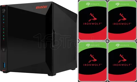 Photo de Serveur NAS Asustor Nimbustor 4 AS-5304T - 32To (4x8To) Seagate Ironwolf