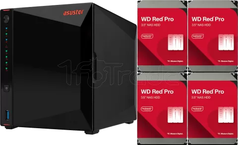 Photo de Serveur NAS Asustor Nimbustor 4 AS-5304T - 32To (4x8To) WD Red Pro