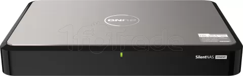 Photo de Serveur NAS Qnap SilentNAS HS-264 8Go - 2 baies (Noir)