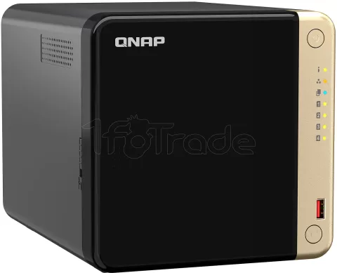 Photo de Serveur NAS Qnap TS-464 8Go - 4 baies (Noir)