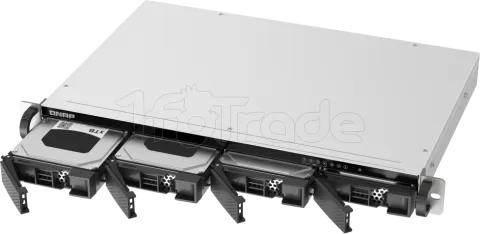 Photo de Serveur NAS Rack Qnap TS-433eU 4Go - 4 baies (Noir)