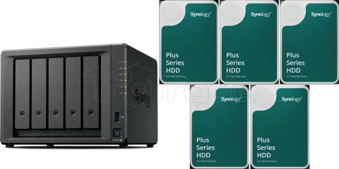 Photo de Serveur NAS Synology DiskStation DS1525+ - 40To (5x8To) HDD Plus